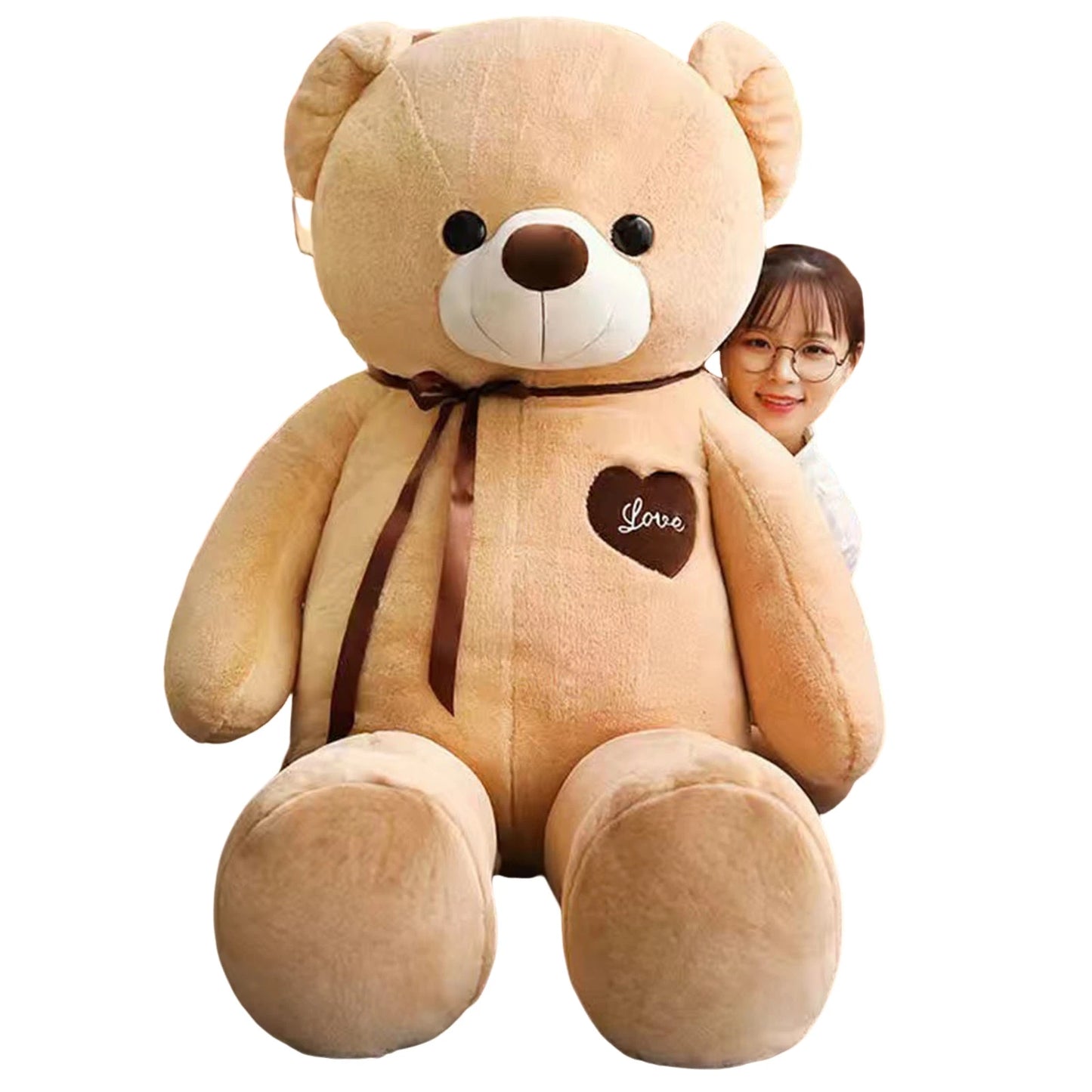 Plush Giant Bear Toy - Soft Soother for Baby, Kids, and Adults, Perfect for Claw Machines