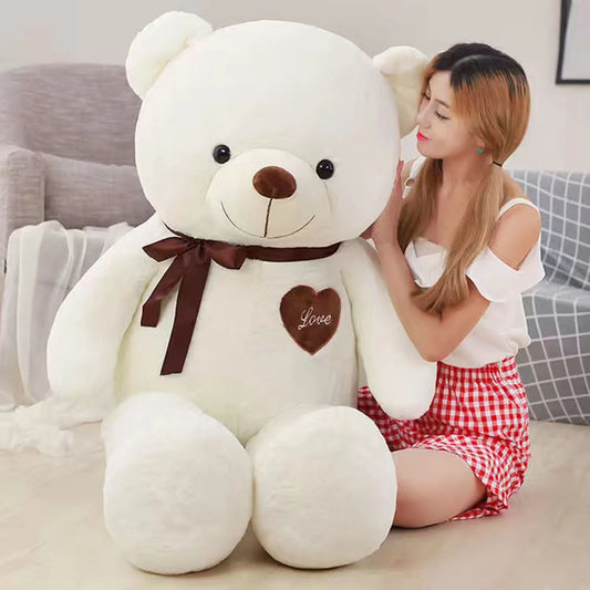 Plush Giant Bear Toy - Soft Soother for Baby, Kids, and Adults, Perfect for Claw Machines